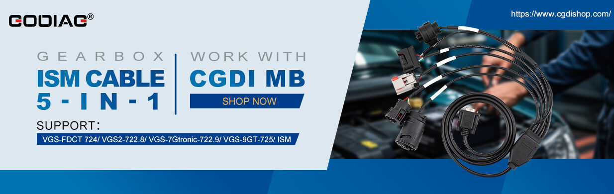 godiag gearbox cable 5in1