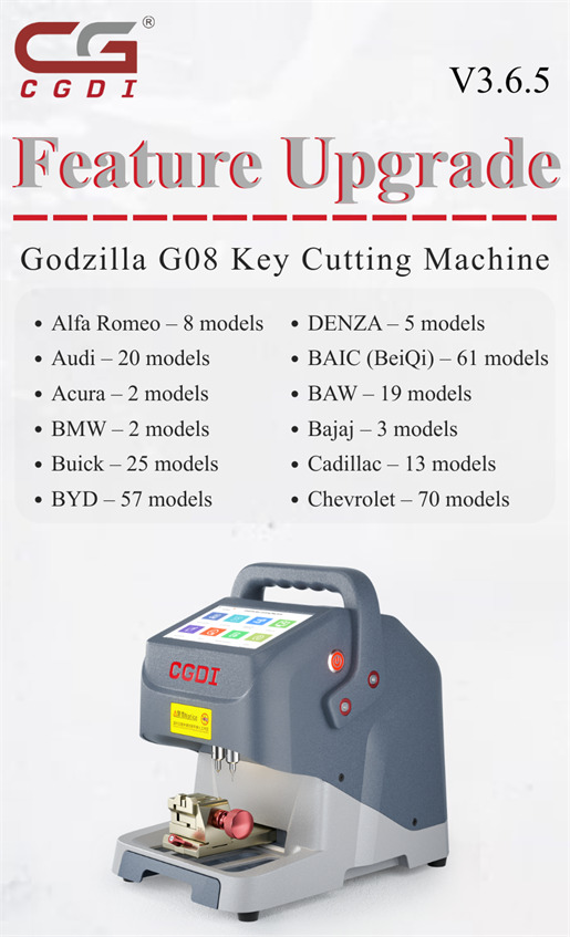 CGDI Godzilla G08 V3.6.5 Update